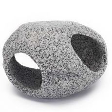Dekorace - Kamenný úkryt, žula, 10,2 cm