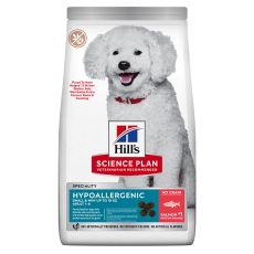 Hill\'s Science Plan Hypoalergenní pro malé dospělé psy s lososem 1,5 kg