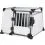 Hlin&iacute;kov&aacute; transportn&iacute; přepravka pro psy do auta - 93 x 65 x 81 cm