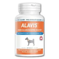 ALAVIS MSM Glukosamin sulf&aacute;t - pro zdrav&eacute; klouby a fyzickou kondici, 60 tablet