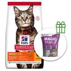 Hill's Science Plan Feline Adult Chicken 10 kg + kočkolit ZDARMA