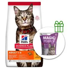 Hill's Science Plan Feline Adult Chicken 15 kg + kočkolit ZDARMA