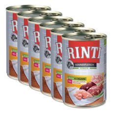 RINTI Senior kuře - konzerva 6 x 400 g