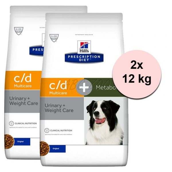 Hill's prescription diet hotsell canine metabolic 12 kg