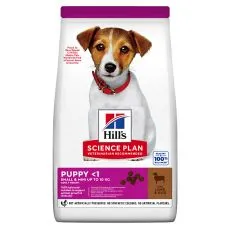 Hill's Science Plan granule pro &scaron;těňata mal&yacute;ch plemen s jehněč&iacute;m a r&yacute;ž&iacute; 6 kg