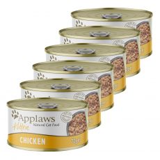 Applaws Kitten - konzerva pro koťátka s kuřecím masem, 6 x 70 g