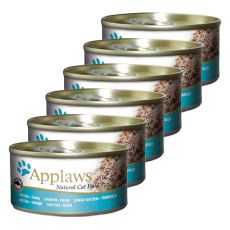Applaws Kitten - konzerva pro koťátka s tuňákem, 6 x 70 g
