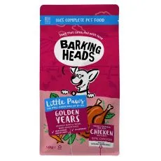 Barking Heads Little Paws Golden Years Chicken 1,5 kg