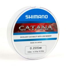 Shimano Line Catana 150m 0.185mm 3.4kg Šedá