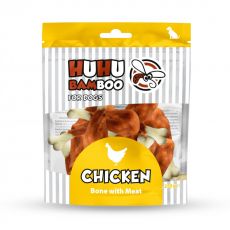 HuhuBamboo Kost s kuřecím masem 250 g