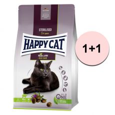 Happy Cat Sterilised Weide-Lamm / Jehně 1,3 kg 1+1 ZDARMA