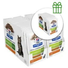 Hill's Prescription Diet Metabolic Regulace hmotnosti pro kočky 12 x 85 g, 2+1 ZDARMA