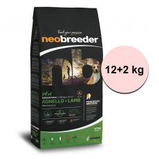 Alleva NEO BREEDER dog adult medium & maxi lamb 12 kg + 2 kg ZDARMA