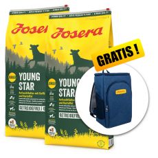 JOSERA Youngstar 2 x 12,5 kg + chladící batoh ZDARMA