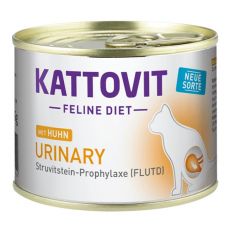 Kattovit Urinary konzerva s kuřecím 185 g