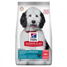 Hill's Science Plan Hypoalergenn&iacute; pro velk&eacute; dospěl&eacute; psy s lososem 12 kg