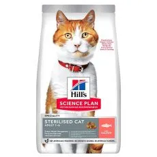 Hill's Science Plan granule pro kastrovan&eacute; dospěl&eacute; kočky s lososem 15 kg