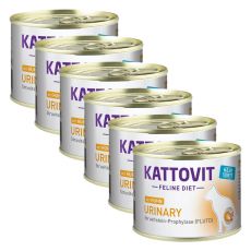 Kattovit Urinary konzerva s kuřecím 6 x 185 g