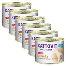 Kattovit Urinary konzerva s telecím 6 x 185 g