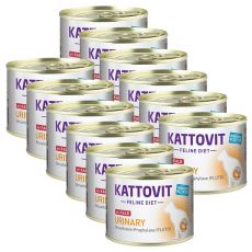 Kattovit Urinary konzerva s telecím 12 x 185 g