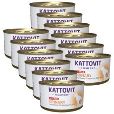 Kattovit Urinary konzerva s telecím 12 x 85 g