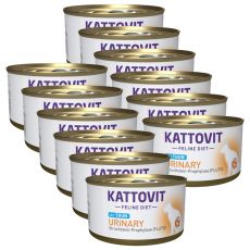 Kattovit Urinary konzerva s tuňákem 12 x 85 g