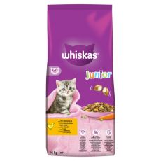 WHISKAS Junior s kuřecím masem 14 kg - POŠKOZENÝ OBAL