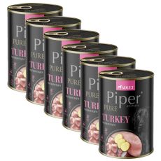 Konzerva Piper Pure krůtí maso a brambory 6 x 400 g