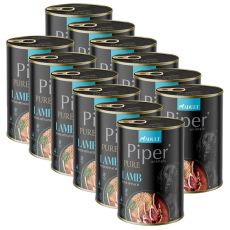 Konzerva Piper Pure s jehněčím a špenátem 12 x 400 g