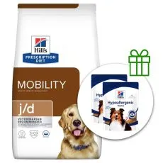 Hill's Prescription Diet j/d Joint Care Granule pro psy 16 kg + 2x pamlsky ZDARMA