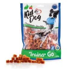 Kid Dog Trainer Go mini kostky s kr&aacute;l&iacute;kem a brusinkami 250 g