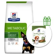 Hill's Prescription Diet Metabolic Mini Regulace hmotnosti 6 kg + pamlsky ZDARMA