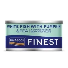 FISH4DOGS Finest White Fish with Pumpkin 85 g