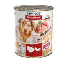New BEWI DOG konzerva – Drůbež, 800 g