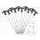 ZFISH Bivvy Peg Set 25cm / 10x