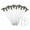 ZFISH Kol&iacute;ky Bivvy Peg Set 25cm / 10x