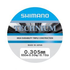 Shimano Technium 650m/0.305mm/8.5kg Grey