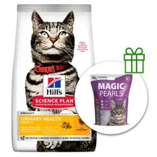Hill's Science Plan Feline Adult Urinary Health Chicken 7kg + kočkolit ZDARMA