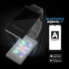 LED osvětlen&iacute; akv&aacute;ria Aquael LEDDY SMART BT čern&eacute;