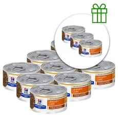Hill's Prescription Diet Stew c/d Multicare P&eacute;če o močov&yacute; syst&eacute;m pro kočky 82 g, 9+3 ZDARMA