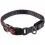Dog Fantasy USB LED nylonov&yacute; sv&iacute;t&iacute;c&iacute; obojek M-L oranžov&yacute; 45-65 cm