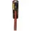 Dog Fantasy USB LED nylonov&yacute; sv&iacute;t&iacute;c&iacute; obojek M-L oranžov&yacute; 45-65 cm