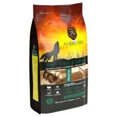Ambrosia Senior & Sterilized All Breeds Fresh Turkey & Salmon 12 kg
