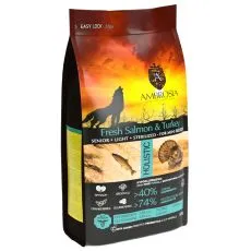 Ambrosia Senior & Sterilized Mini Breeds Fresh Salmon & Turkey 5 kg