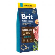 Brit Premium by Nature Sensitive Lamb 15 kg + 3 kg