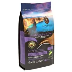 Ambrosia Mediterranean Senior & Sterilized Fresh Sardine & Cod 1,5 kg