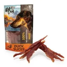 Kid Dog Super Premium 100% Kachn&iacute; prsa, proužky 80 g