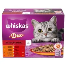 Whiskas Duo Klasick&eacute; menu v žel&eacute; 12 x 85 g
