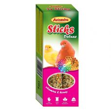 Avicentra Deluxe tyčinky pro kanárky - vitamíny a med, 2 ks
