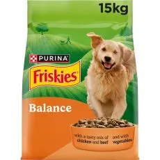 Friskies Balance granule pro psy kuře, zelenina 15 kg